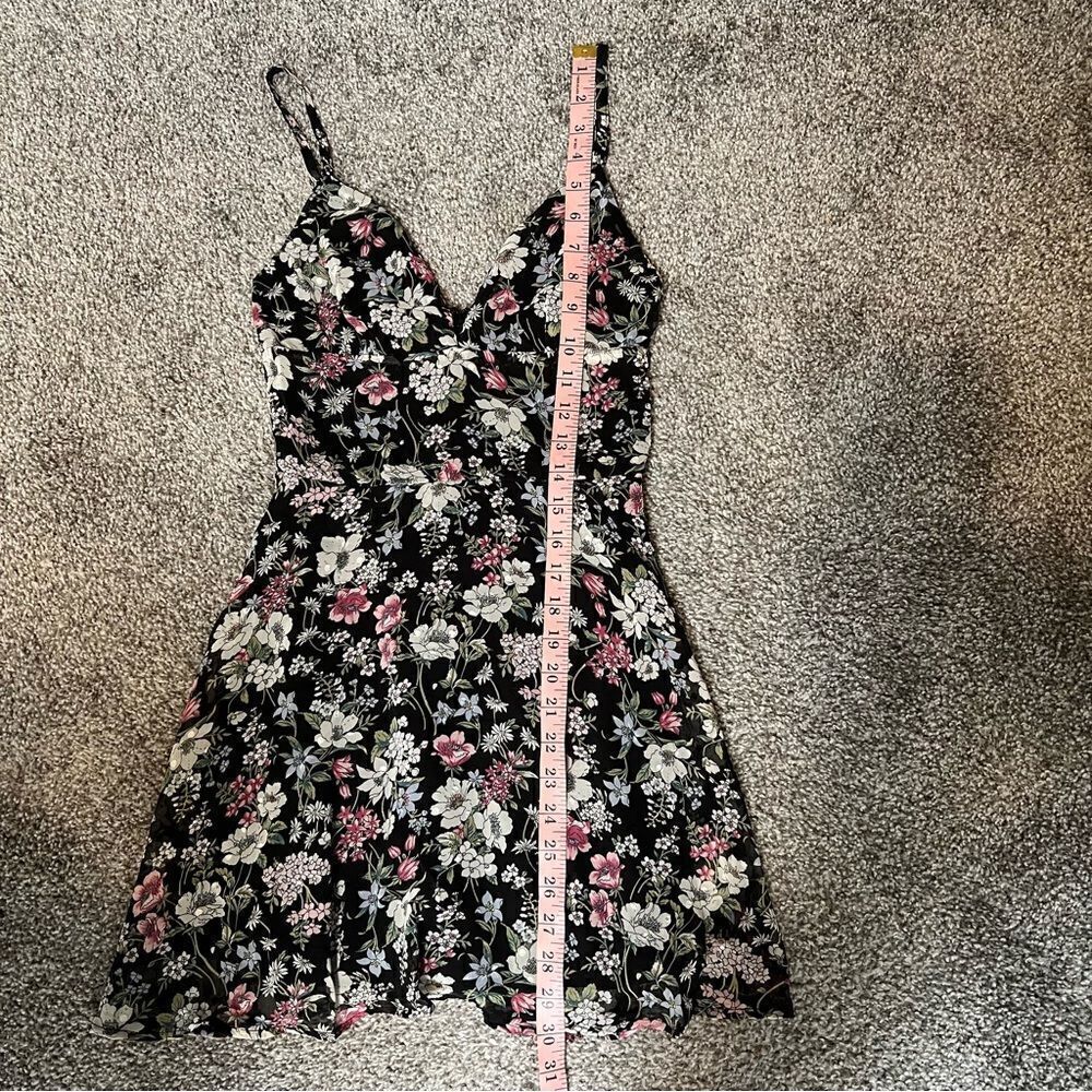 REVOLVE, Superdown, Sienna Fit & Flare Dress in Black Floral - Picture 14 of 15